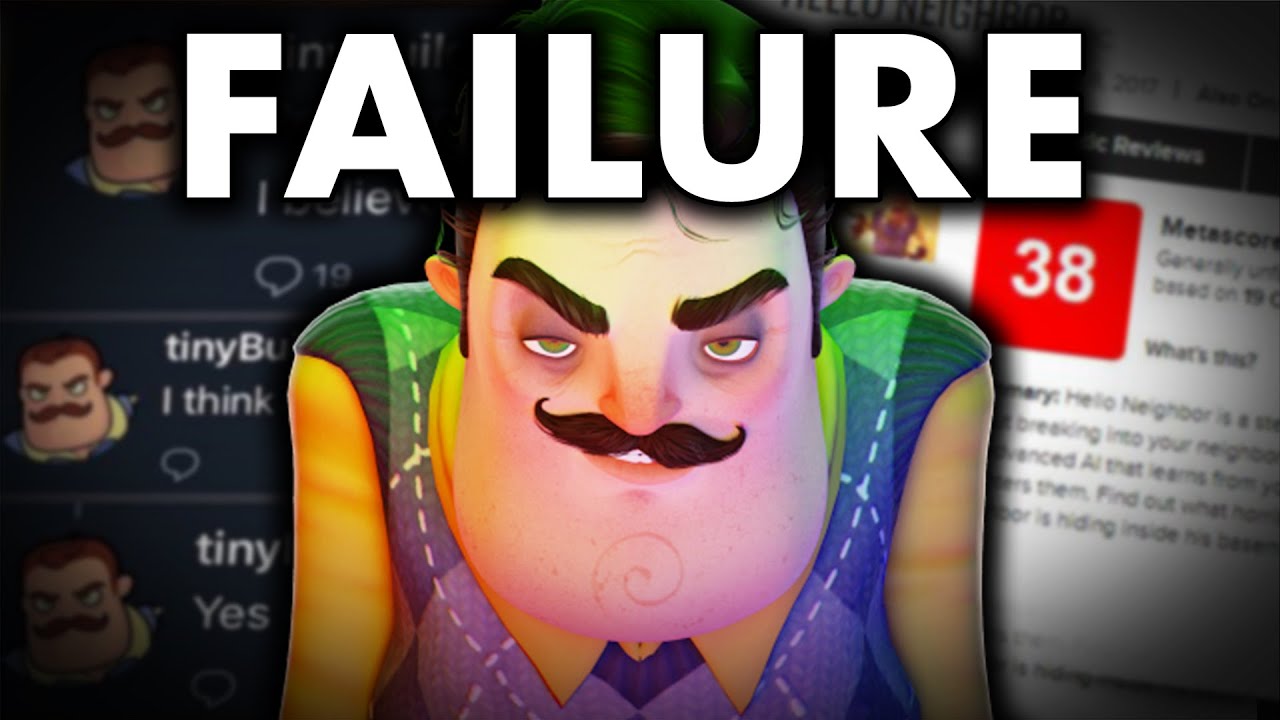 Why Hello Neighbor (Eventually) Failed