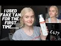 I USED FAKE TAN FOR THE FIRST TIME.....HERE ARE THE RESULTS