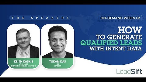 How to Generate Qualified Leads with Intent Data