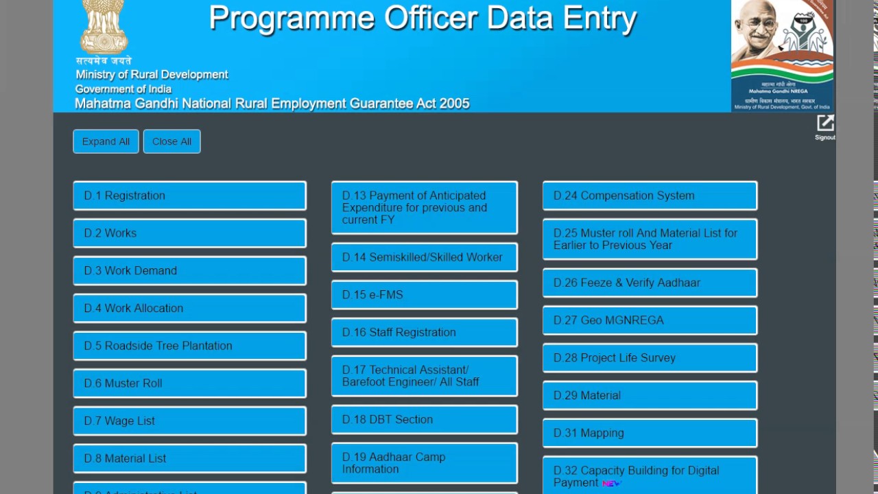 SECC MANUAL CASUAL HOUSE HOLD MAPING TO NAREGA JOB CARD
