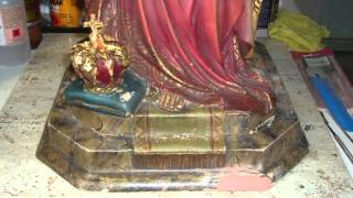 Restauración imágenes religiosas.