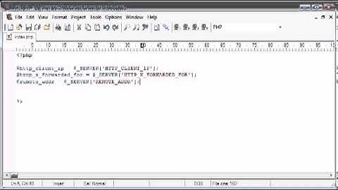 Beginner PHP Tutorial  66 - Better Way to Get Visitors IP Address