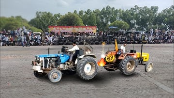 Eicher 485 full loading dumper best #tractors video