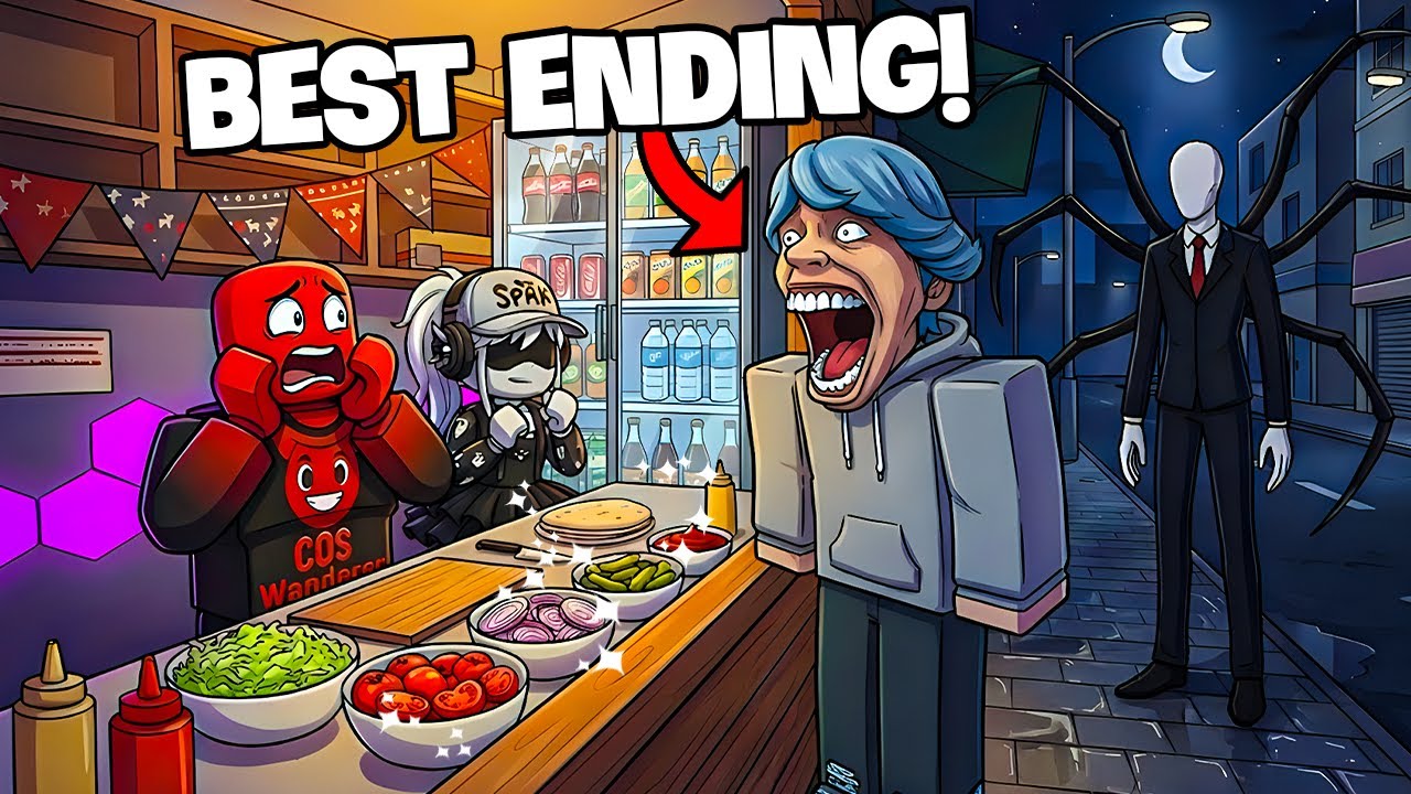 I Got the Best Ending in Scary Shawarma Kiosk!