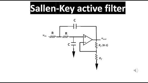 Sallen-Key Active Filter