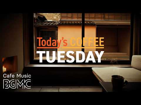 Cafe Music LIVE | Today's COFFEE TUESDAY: Cozy Autumn Cafe Jazz for Reading