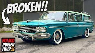 Our Sleeper Wagon BROKE Before Hot Rod Power Tour 2026...