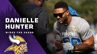 Wired For Sound: Danielle Hunter at Pro Bowl Practice | Minnesota Vikings