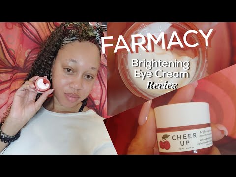 FARMACY Cheer Up Brightening Vitamin C Eye Cream with Acerola Cherry Review EuniyceMari