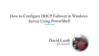 How to Configure DHCP Failover in Windows Server Using PowerShell