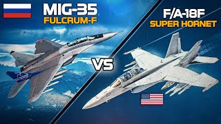 F/A-18F Super Hornet Vs Mig-35 Fulcrum-F | Precision Strike | Digital Combat Simulator | DCS |