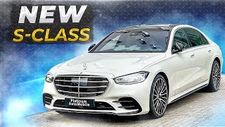 WHITE MERCEDES-BENZ S500 2021 BEST OPTIONS !