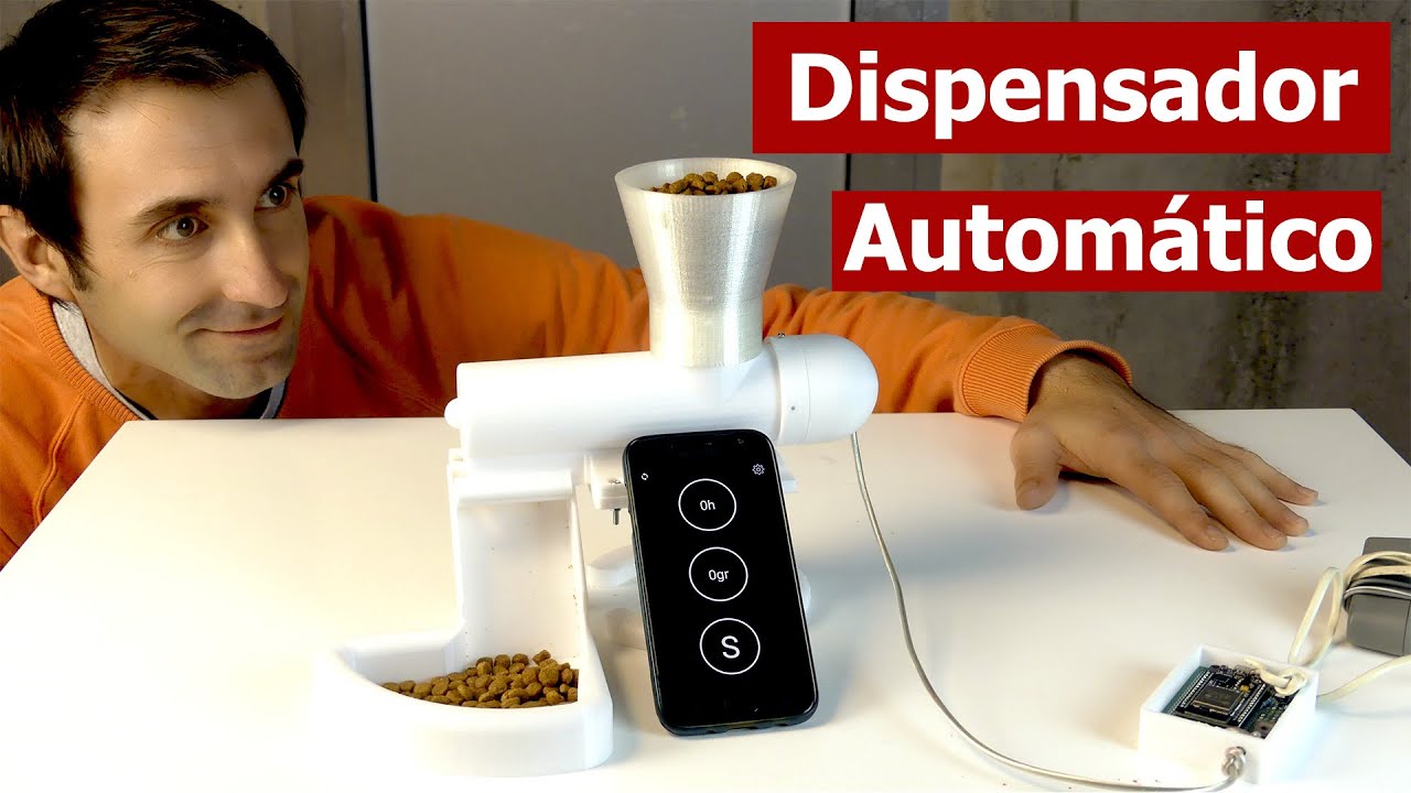 Dispensador Automático para Mascotas/ Dispensador de comida casero