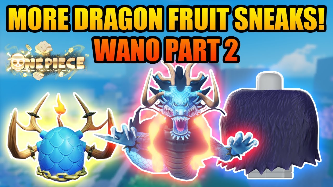 Dragon Fruit Full Showcase in A One Piece Game 