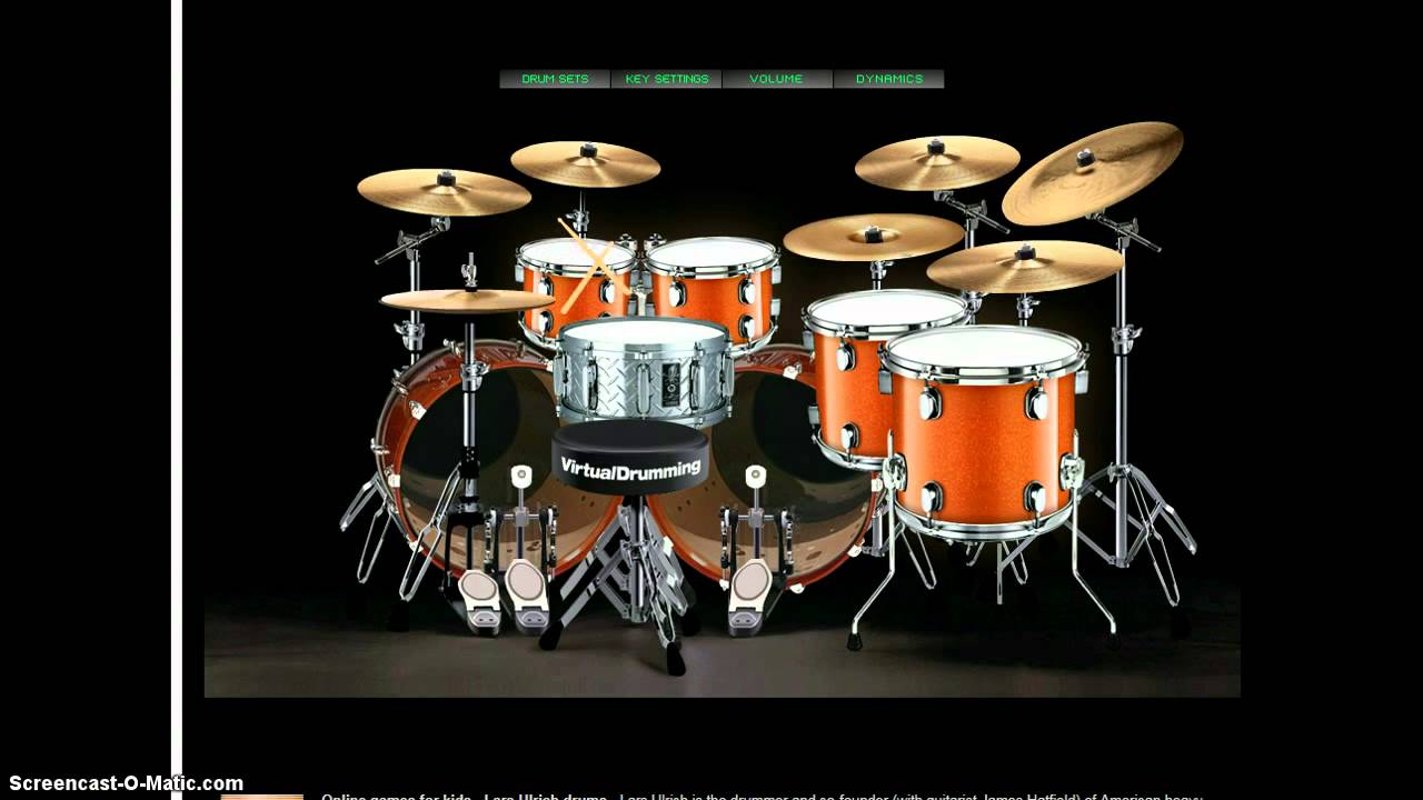 acdc thunderstruck virtual drum kit YouTube
