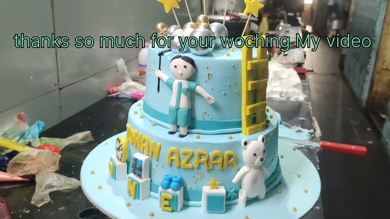 1 year baby birthday cake 💞