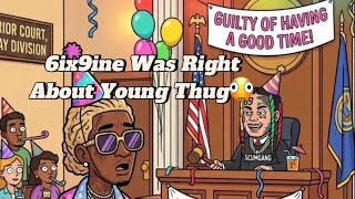 6ix9ines Interview was facts About Young thugs Talking- 2015 interrogation Audio Part 1