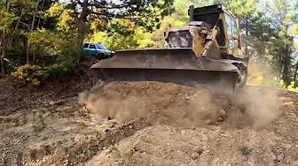 How to Open a Road in Forested Land | Challenging Challenge with a Bulldozer
