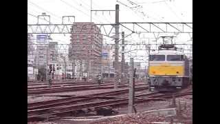 EF81 92+12系　回送～入換