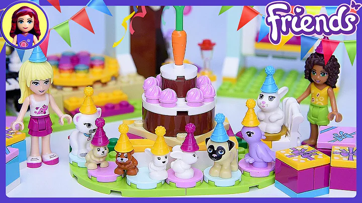 Lego Friends Daisy's Birthday Party ALL SETS TOGETHER! - Kids Toys Play