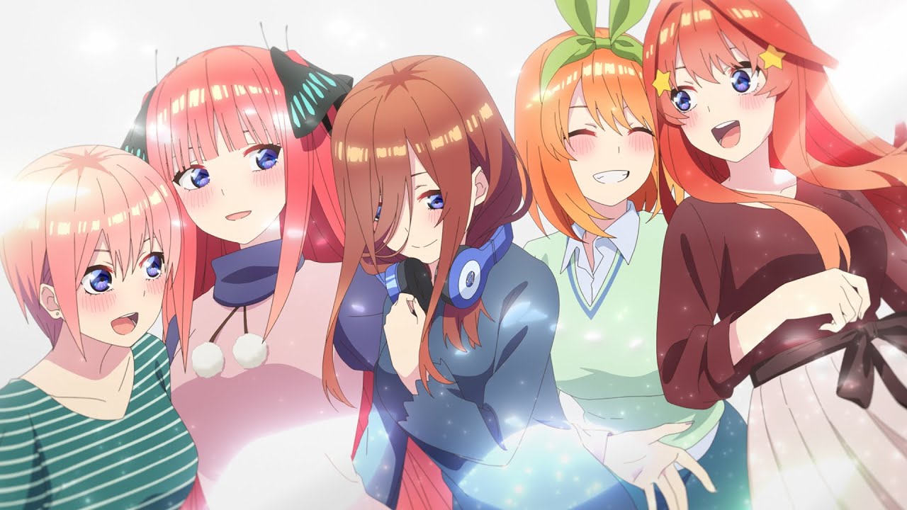 五等分の花嫁 第2期 1月7日放送開始 中野家の五つ子が歌う 五等分のカタチ 収録のpv公開 映画ニュース 映画 Com