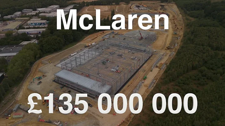 McLaren £135M TN2 Gateway Construction Project Progress 2025 | Tunbridge Wells, Kent | 4K Drone