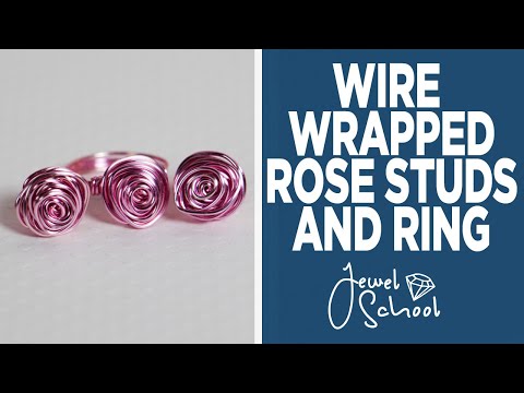 Rose Stud Earrings