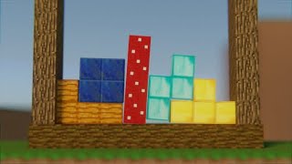 MINECRAFT TETRIS | SOFTBODY TETRIS V.2 screenshot 5