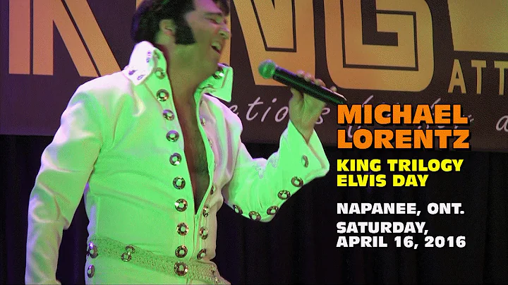 Michael Lorentz at the King Trilogy Elvis Day - Na...