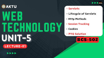 Lec - 5.1 | Web Technology | Unit-5 | BCS-502 | Web Technology Aktu | Aktu Exams | Web Tech 3rd  Yr