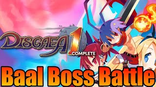 Disgaea 1 Complete - Baal Boss Battle