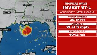 Area in the Gulf likely to develop into next tropical storm this week | Weather Impact Live