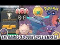EMPATAMOS EN PRIMER LUGAR EN UNA SINISTER CUP! POKÉMON GO PVP