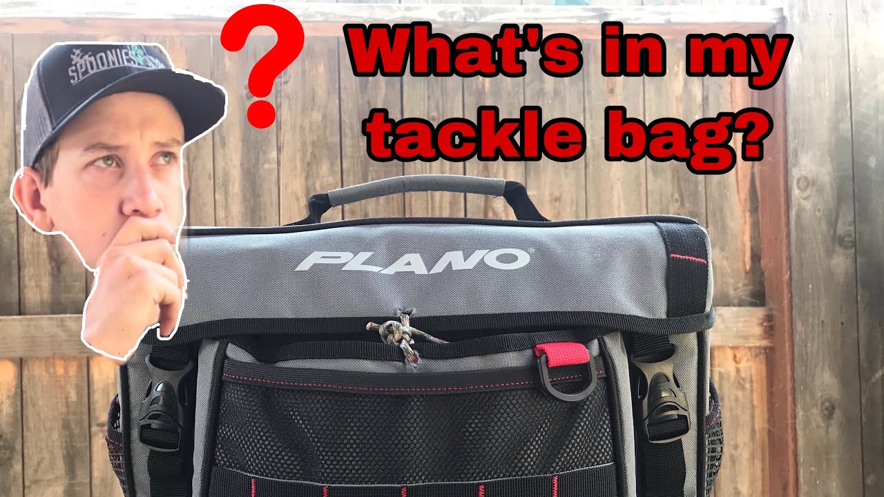 tackle bag setup