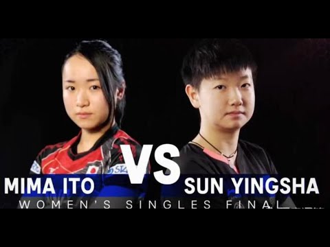 孙颖莎vs伊藤美诚  孙颖莎连续得分，打得对手一脸无奈