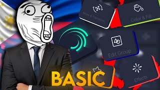 🔥 Alight Motion Basic Tutorial (Pinoy Edition) — Simula Para sa Mga Beginners!