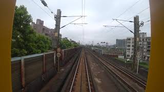 台鐵EMU100英國貴婦赴花東郵輪列車5832B次 冬山 - 七堵 路程景
