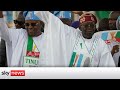 Nigeria Election: Presidential candidate Bola Ahmed Tinubu casts his vote