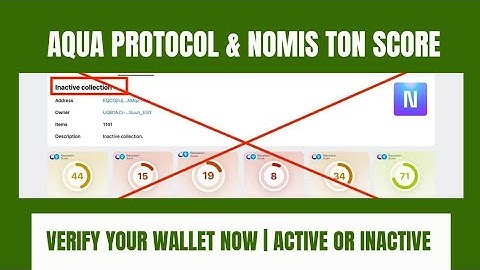 HOW TO VERIFY YOUR NOMIS WALLET | AQUA PROTOCOL | ACTIVE WALLET