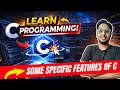 C Programming Lecture 4: Some Specific Features of C| Skill Campus
