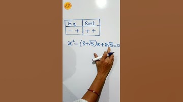 Quadratic Equations Trick( M-136)  #shorts |SSC| CHSL|CDS|CGL| MBA | BANKING MATHS BY KIRAN SHARMA