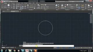 How to draw circle and line in AutoCAD 2017 Lt using command line and circle