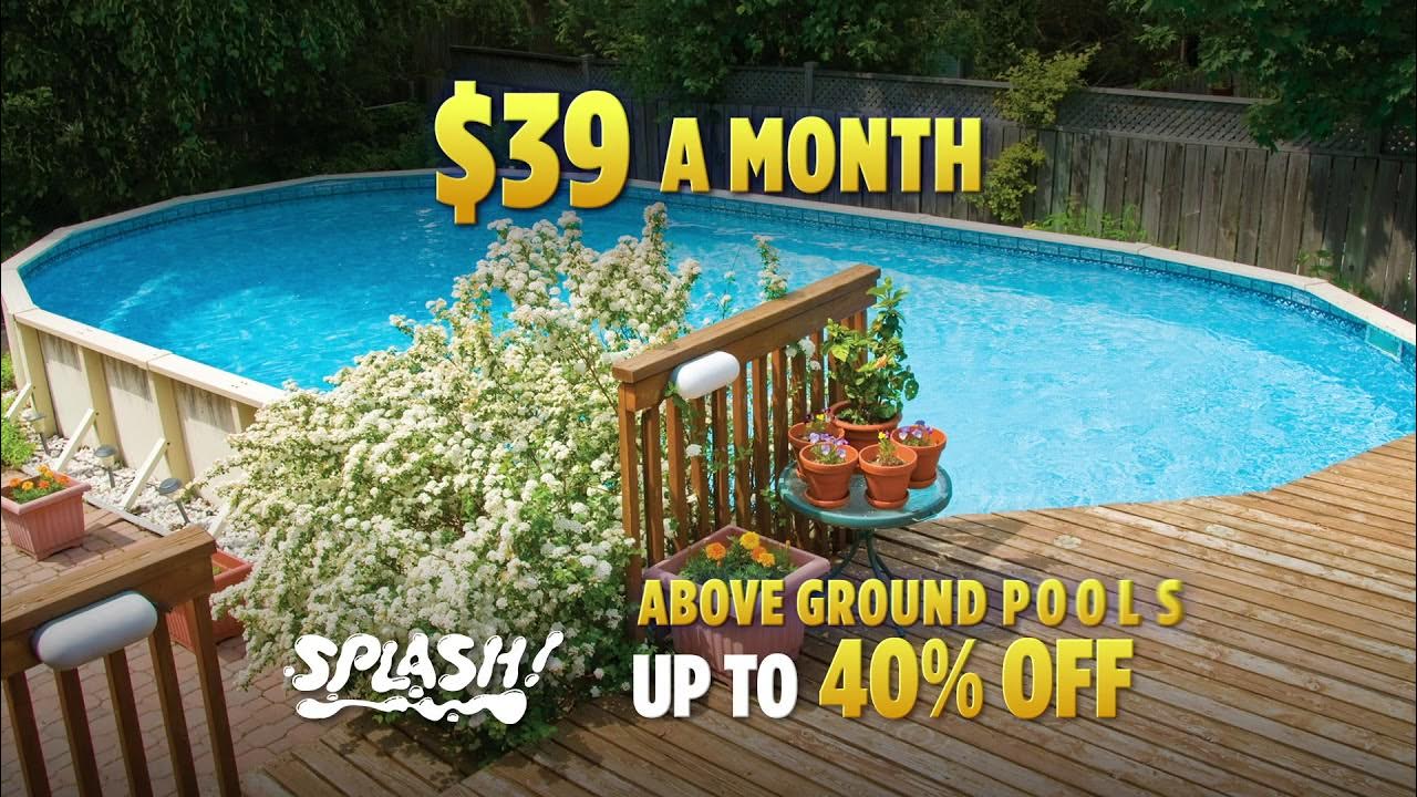 Splash Shreveport Above Ground Pools YouTube
