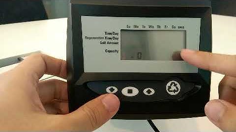 How to Do the Setting for Autotrol Automatic Multiport Valve (Filtration or Softener Mode).