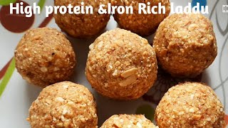 High Protein And Iron Rich Laddu | No Sugar|Phool Makhana & Peanut Laddu Recipe| Manjusha sweet home