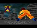 Goku SSJ False VS Slug Super Namekiano Modo Historia Dragon Ball Z Budokai Tenkaichi 3