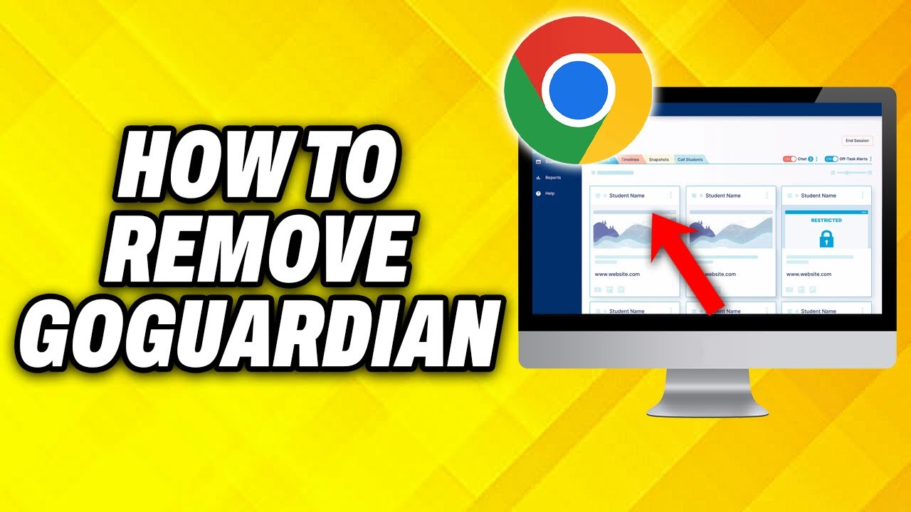 How To Remove Goguardian On School Chromebook 2025 - YouTube