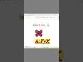 Ms Word trik #trending #youtubeshorts #computer #butterfly 🦋 #windowsword