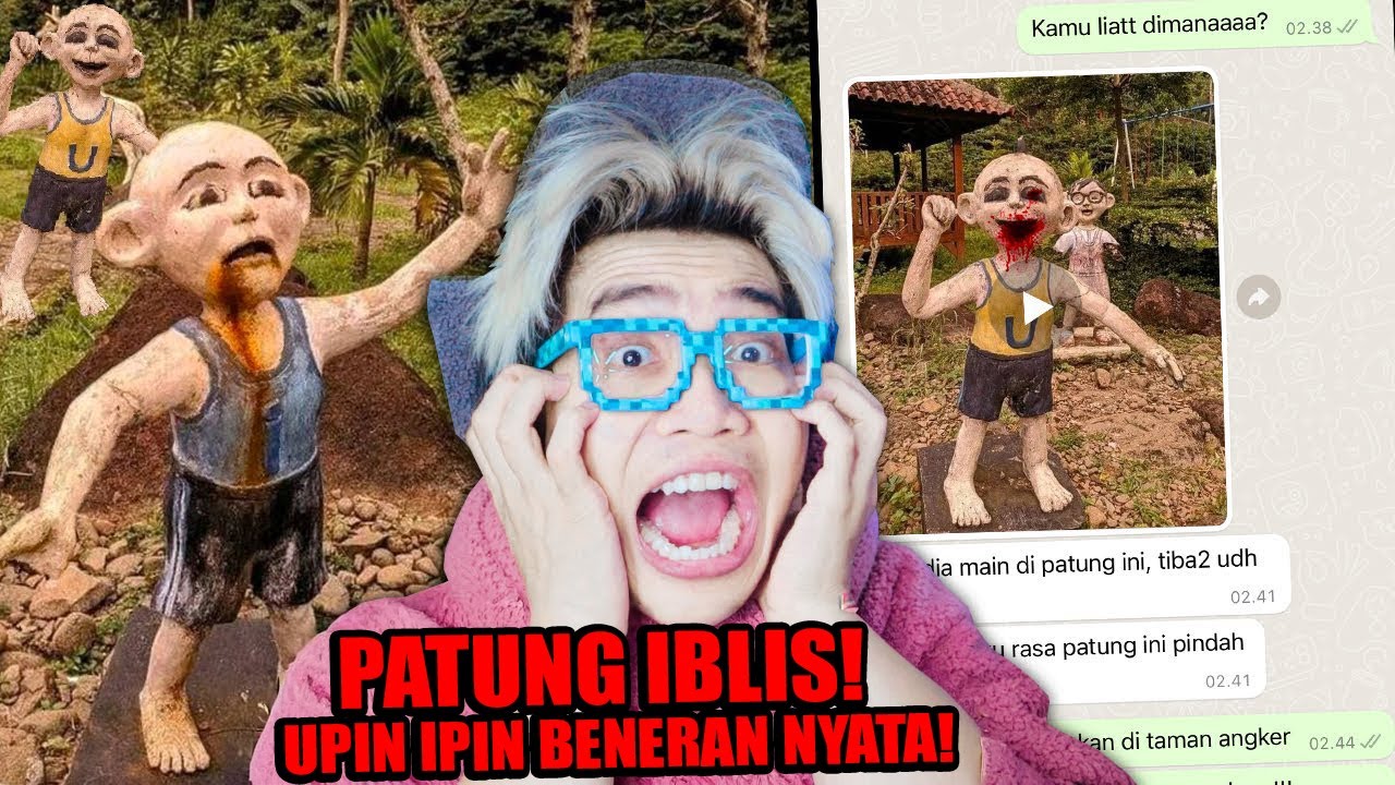PATUNG SERAM UPIN IPIN BENERAN NYATA! SUDAH 3 KORBAN, ADA DI MALAYSIA!!!