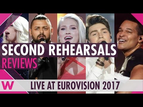 Reaction: Eurovision 2017 second rehearsals Netherlands, Hungary, Denmark, Ireland, San Marino